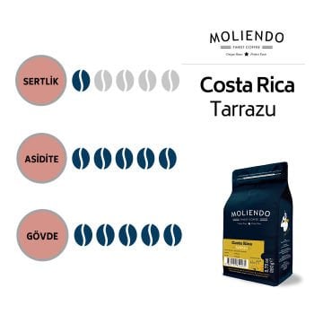 Moliendo Costa Rica Tarrazu Yöresel Kahve