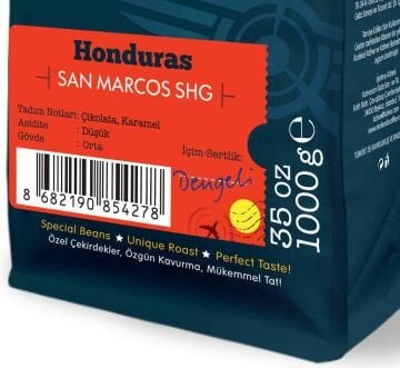 Moliendo Honduras San Marcos SHG Yöresel Kahve 1000 gr.