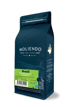 Moliendo Brasil Fazenda Yellow Bourbon Yöresel Kahve 1000 gr.