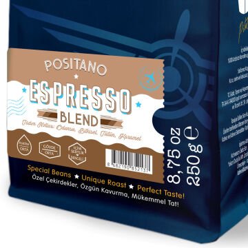 Moliendo Positano Espresso Blend Kahve 250 gr.