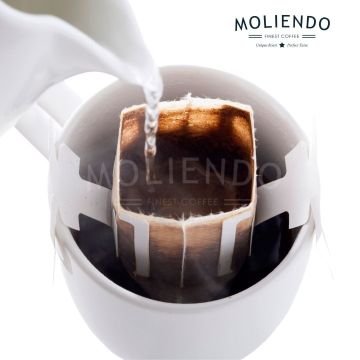 Moliendo Guatemala Antigua Pratik Filtre Kahve Avantaj Paketi 2 x 10 Toplam 20 Adet